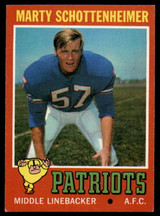 1971 Topps #   3 Marty Schottenheimer EX/NM RC Rookie