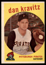 1959 Topps #536 Danny Kravitz EX++