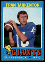 1971 Topps #120 Fran Tarkenton EX++ ID: 85919 1971 Topps #120 Fran Tarkenton EX++ ID: 85919