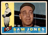 1960 Topps #410 Sam Jones G-VG 