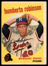 1959 Topps #366 Humberto Robinson Very Good ID: 161551 1959 Topps #366 Humberto Robinson Very Good ID: 161551