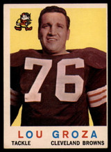 1959 Topps #60 Lou Groza EX++ ID: 73928 1959 Topps #60 Lou Groza EX++ ID: 73928