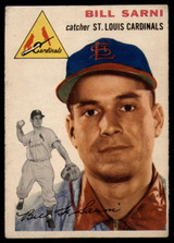 1954 Topps #194 Bill Sarni EX Excellent RC Rookie 1954 Topps #194 Bill Sarni EX Excellent RC Rookie