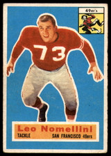 1956 Topps #74 Leo Nomellini VG/EX Very Good/Excellent 1956 Topps #74 Leo Nomellini VG/EX Very Good/Excellent