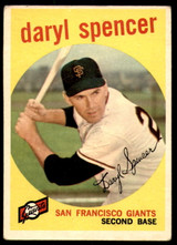 1959 Topps #443 Daryl Spencer Very Good 