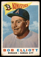 1960 Topps #215 Bob Elliott MG VG Very Good 1960 Topps #215 Bob Elliott MG VG Very Good