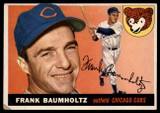 1955 Topps #172 Frank Baumholtz UER DP VG ID: 54319