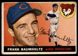 1955 Topps #172 Frank Baumholtz UER DP VG ID: 54323