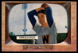 1955 Bowman #14 Gus Keriazakos EX/NM RC Rookie ID: 76366