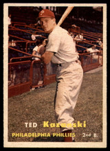 1957 Topps #27 Ted Kazanski EX/NM  ID: 94299