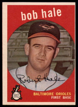 1959 Topps #507 Bob Hale EX  ID: 86658