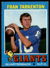 1971 Topps #120 Fran Tarkenton EX ID: 85916 1971 Topps #120 Fran Tarkenton EX ID: 85916