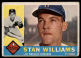 1960 Topps #278 Stan Williams G-VG 1960 Topps #278 Stan Williams G-VG