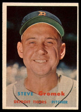 1957 Topps #258 Steve Gromek NM 1957 Topps #258 Steve Gromek NM
