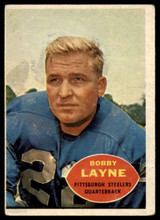 1960 Topps #93 Bobby Layne G/VG 