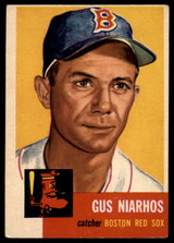 1953 Topps #63 Gus Niarhos DP EX++