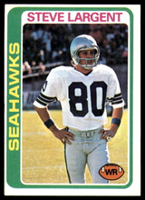 1978 Topps #443 Steve Largent EX/NM ID: 78787