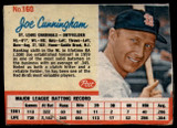 1962 Post Cereal #160 Joe Cunningham Very Good  ID: 144474