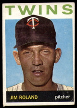 1964 Topps #341 Jim Roland Very Good 1964 Topps #341 Jim Roland Very Good