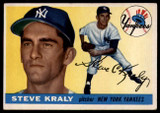 1955 Topps #139 Steve Kraly UER EX++ RC Rookie ID: 57068
