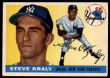 1955 Topps #139 Steve Kraly UER EX++ RC Rookie ID: 57077