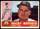 1960 Topps #22 Rocky Bridges Very Good  ID: 195435