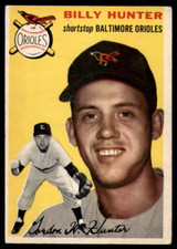 1954 Topps #48 Billy Hunter EX ID: 55421