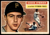 1956 Topps #116 Eddie O'Brien EX++ ID: 80386