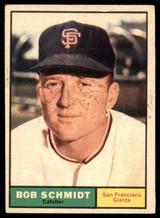 1961 Topps #31 Bob Schmidt Excellent  ID: 131449