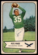 1954 Bowman #9 Pete Pihos VG Very Good  ID: 96277