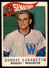 1960 Topps #221 Cookie Lavagetto MG VG-EX 1960 Topps #221 Cookie Lavagetto MG VG-EX