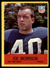1967 Philadelphia #116 Joe Morrison Excellent+ ID: 141442 1967 Philadelphia #116 Joe Morrison Excellent+ ID: 141442