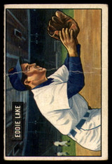 1951 Bowman #140 Eddie Lake VG  ID: 92193