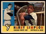 1960 Topps #180 Harry Simpson Very Good ID: 168582 1960 Topps #180 Harry Simpson Very Good ID: 168582