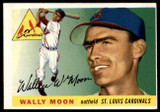 1955 Topps #67 Wally Moon Cardinals EX++ ID: 56614