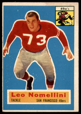 1956 Topps #74 Leo Nomellini VG  ID: 85802