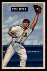 1951 Bowman #154 Pete Suder VG 