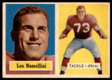 1957 Topps #6 Leo Nomellini VG 