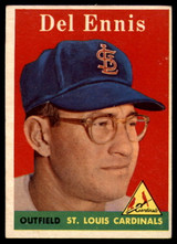 1958 Topps #60a Del Ennis EX++ 1958 Topps #60a Del Ennis EX++