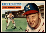 1956 Topps #278 Chet Nichols EX++ ID: 59465