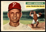 1956 Topps #296 Andy Seminick EX++ ID: 79185 1956 Topps #296 Andy Seminick EX++ ID: 79185
