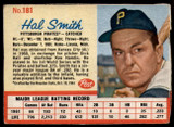 1962 Post Cereal #181 Hal Smith Very Good  ID: 144540