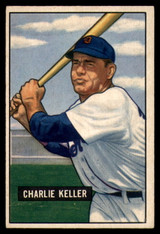 1951 Bowman #177 Charlie Keller VG ID: 92244 1951 Bowman #177 Charlie Keller VG ID: 92244