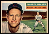1956 Topps #282 Warren Hacker EX++ ID: 59479 1956 Topps #282 Warren Hacker EX++ ID: 59479