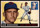 1955 Topps #74 Bob Borkowski UER EX++ ID: 56665