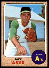 1968 Topps #224 Jack Aker EX++ Excellent++ 1968 Topps #224 Jack Aker EX++ Excellent++