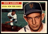 1956 Topps #325 Don Liddle EX++ ID: 79207