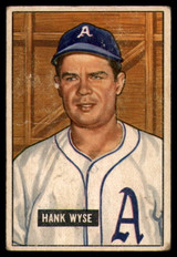 1951 Bowman #192 Hank Wyse VG RC Rookie