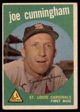 1959 Topps #285 Joe Cunningham VG Very Good ID: 101551 1959 Topps #285 Joe Cunningham VG Very Good ID: 101551