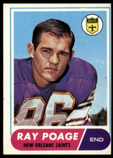 1968 Topps # 30 Ray Poage Ex-Mint  ID: 141749